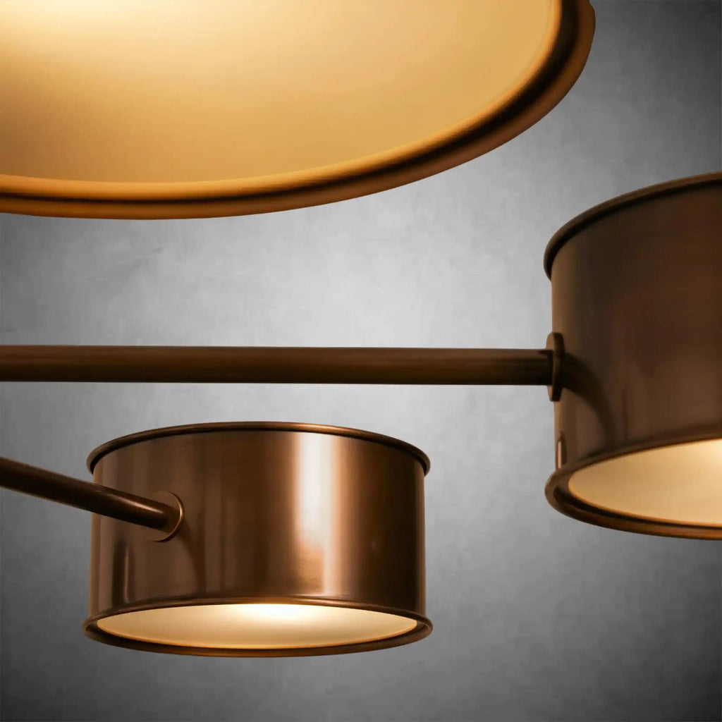 Daphne Metal Round Chandelier - fovolighting