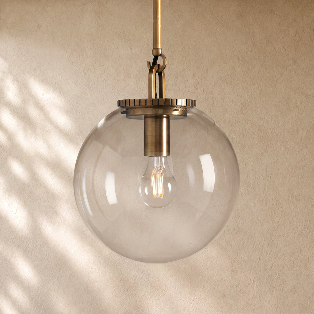 Wescoti Globe Pendant with Rod
