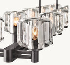Delmare Double Linear Chandelier 72“ - fovolighting