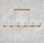 Delmare Double Linear Chandelier 72“ - fovolighting