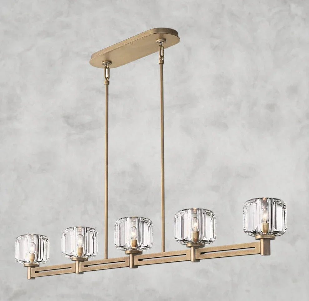 Delmare Linear Chandelier 54“ - fovolighting