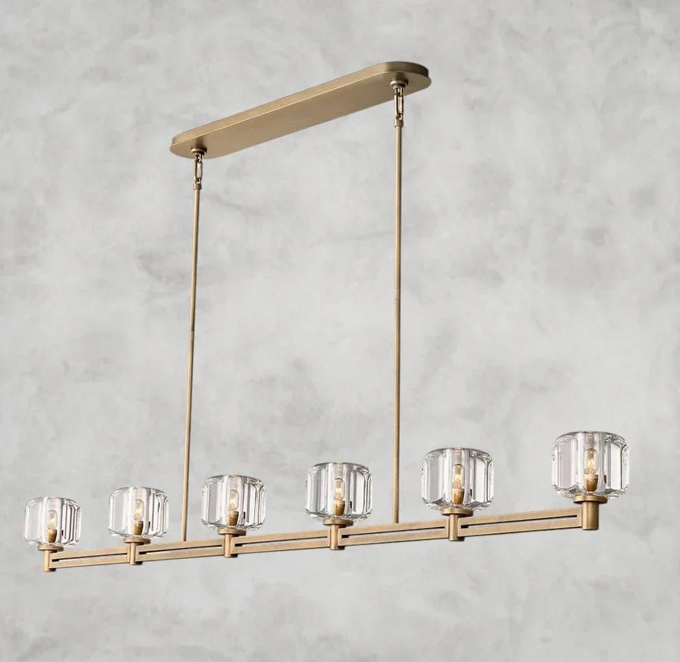 Delmare Linear Chandelier 72“ - fovolighting