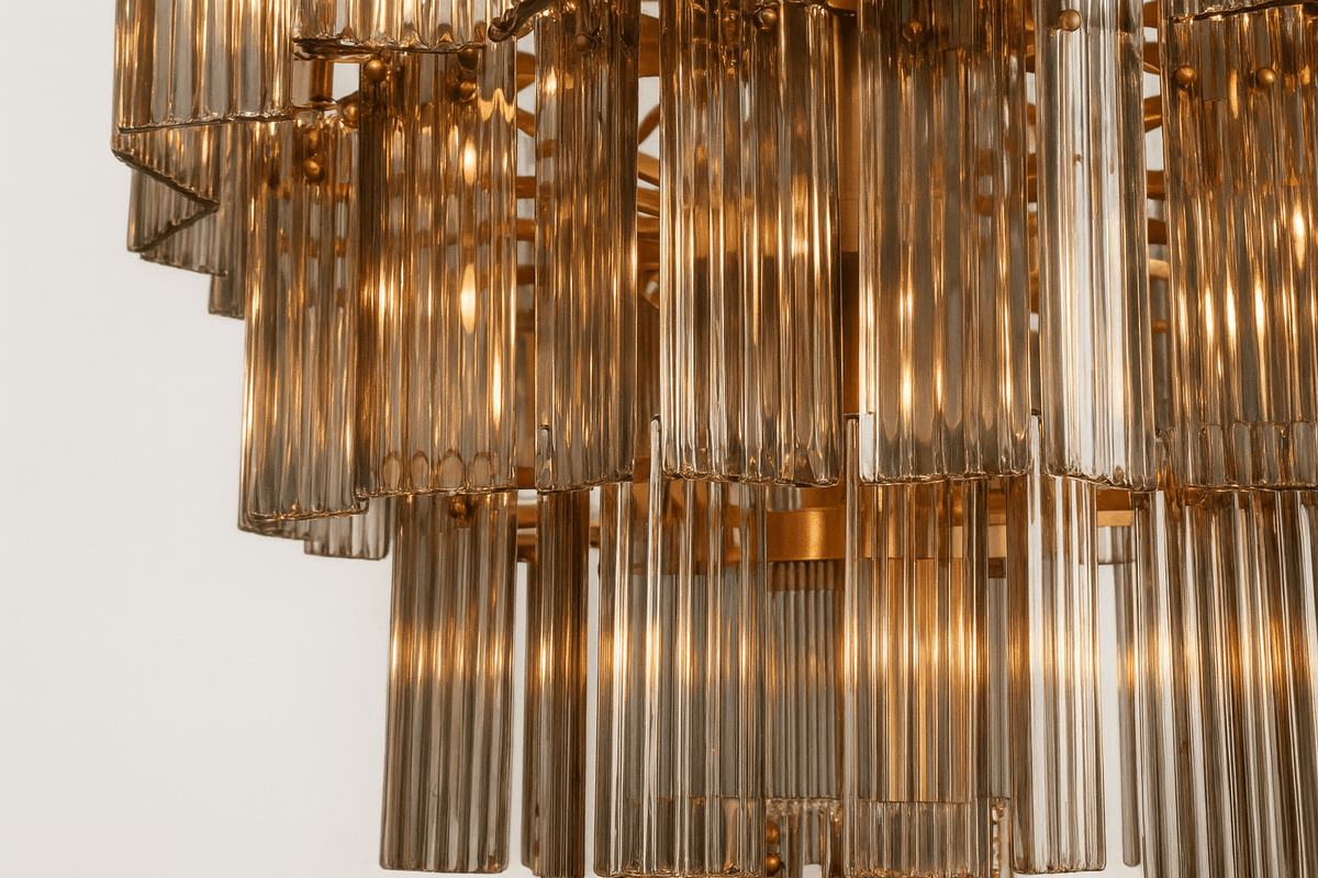Delsie Round Chandelier 38''48''60'' - fovolighting