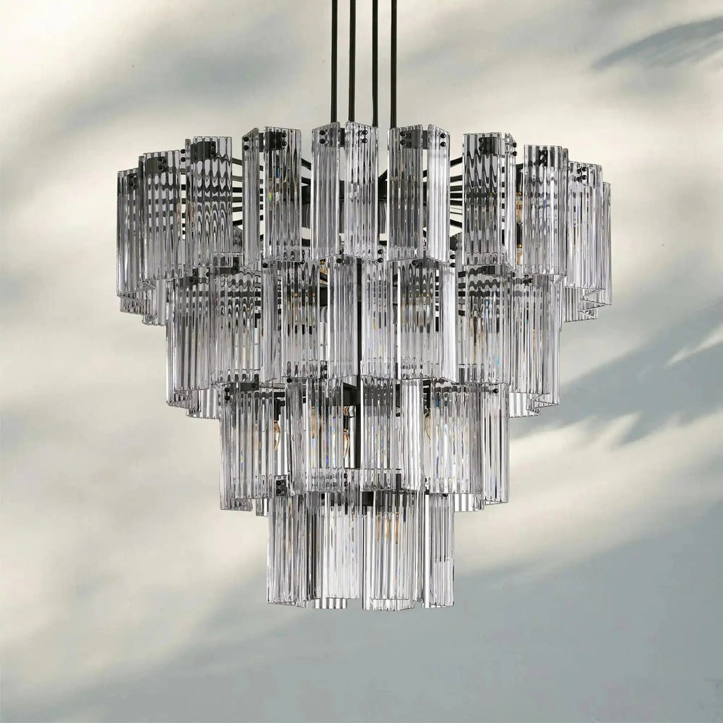 Delsie Round Chandelier 38''48''60'' - fovolighting