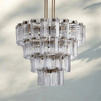 Delsie Round Chandelier 38''48''60'' - fovolighting