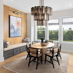 Delsie Round Chandelier 38''48''60'' - fovolighting