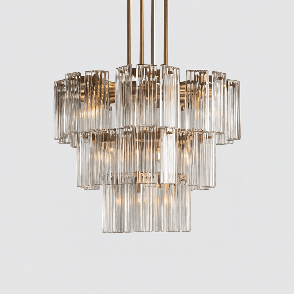 Delsie Round Chandelier 38''48''60'' - fovolighting