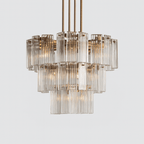 Delsie Round Chandelier 38''48''60'' - fovolighting