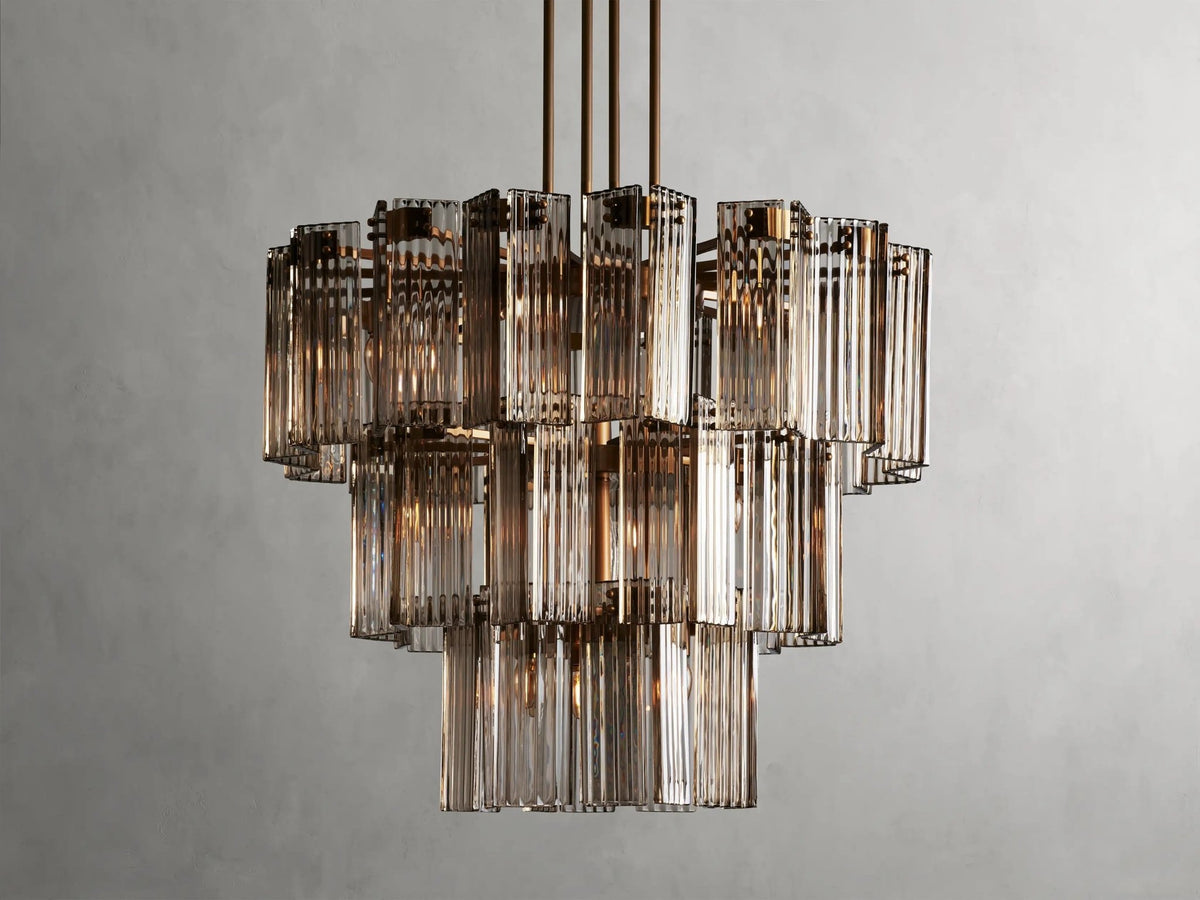 Delsie Round Chandelier 38''48''60'' - fovolighting