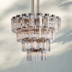 Delsie Round Chandelier 38''48''60'' - fovolighting
