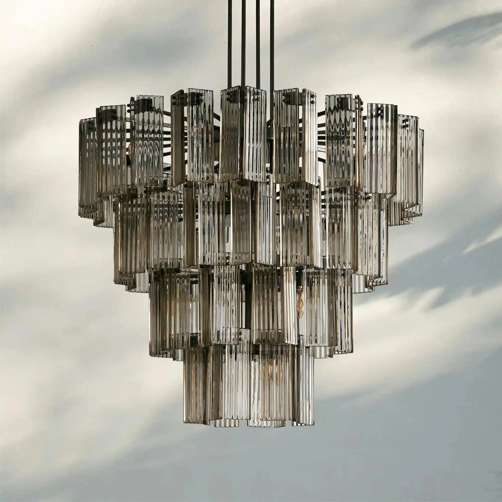 Delsie Round Chandelier 38''48''60'' - fovolighting