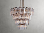 Delsie Round Chandelier 38''48''60'' - fovolighting