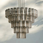 Delsie Round Chandelier 38''48''60'' - fovolighting