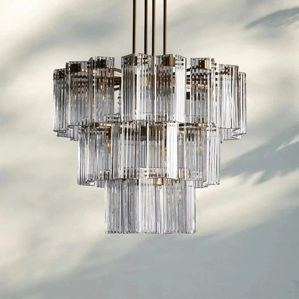 Delsie Round Chandelier 38''48''60'' - fovolighting