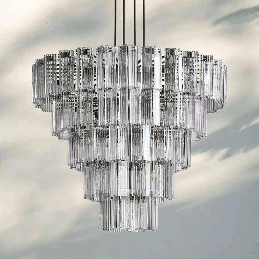 Delsie Round Chandelier 38''48''60'' - fovolighting