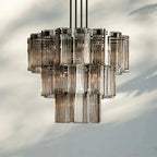 Delsie Round Chandelier 38''48''60'' - fovolighting