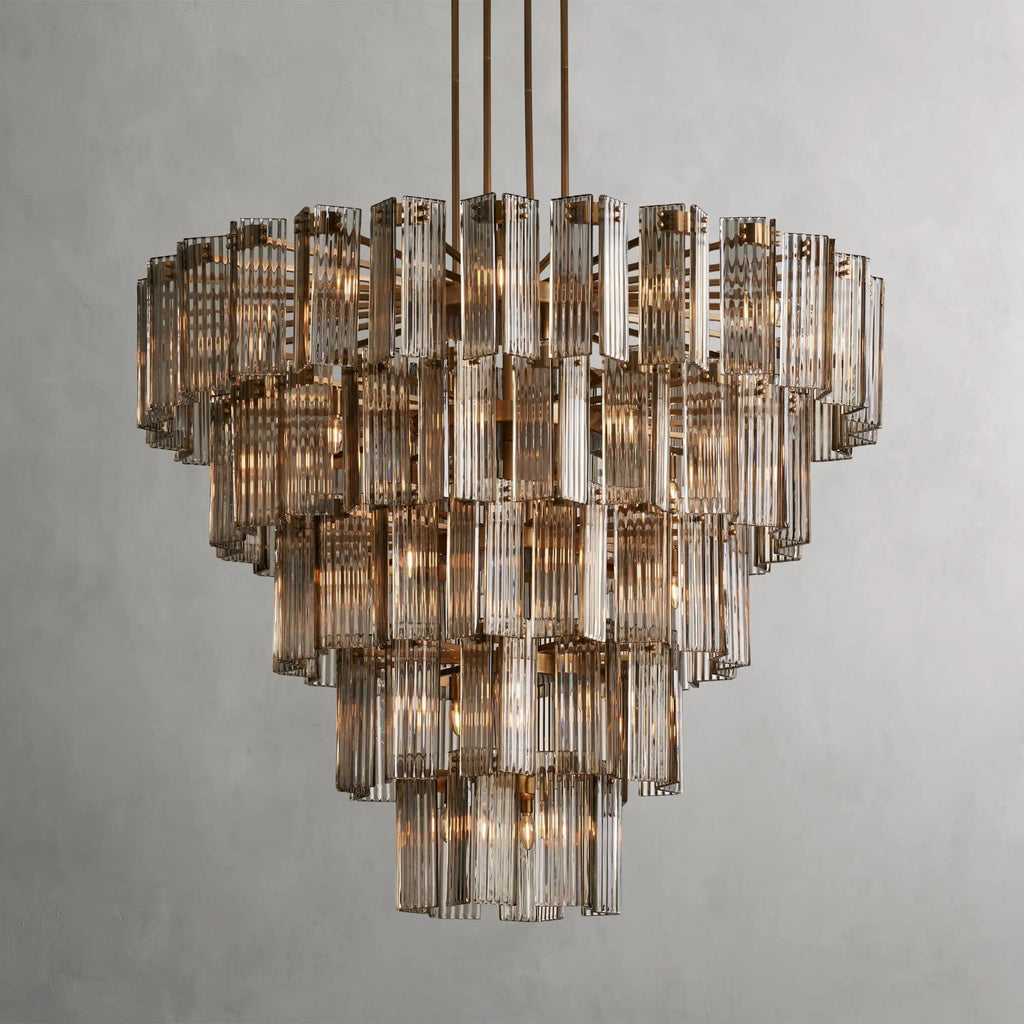 Delsie Round Chandelier 38''48''60'' - fovolighting