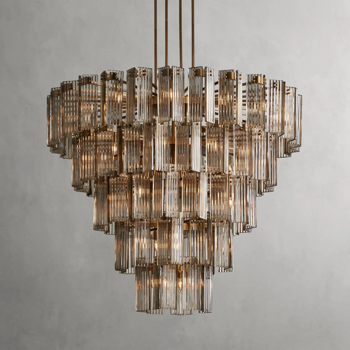 Delsie Round Chandelier 38''48''60'' - fovolighting