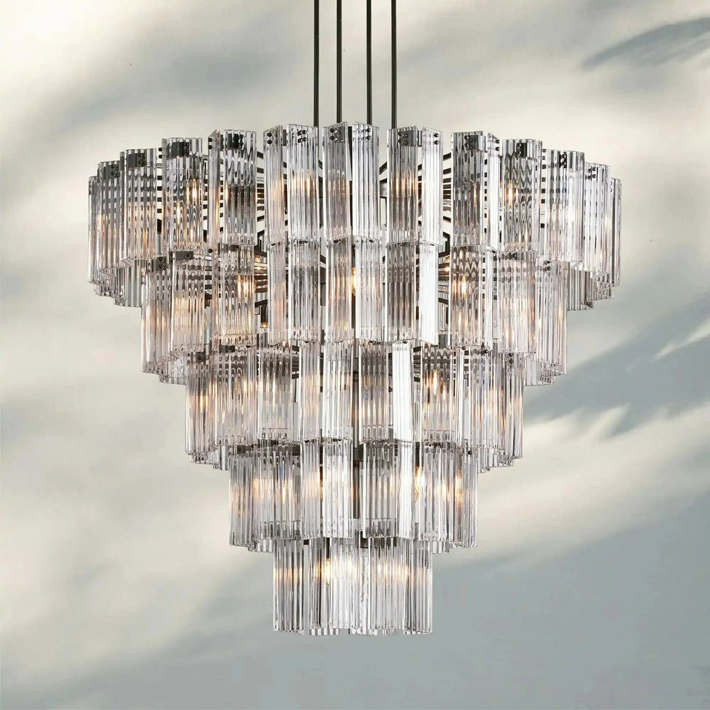 Delsie Round Chandelier 38''48''60'' - fovolighting