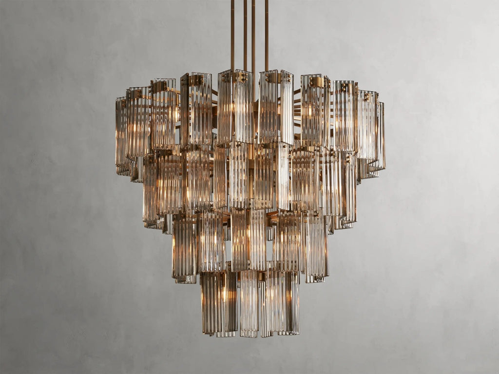 Delsie Round Chandelier 38''48''60'' - fovolighting