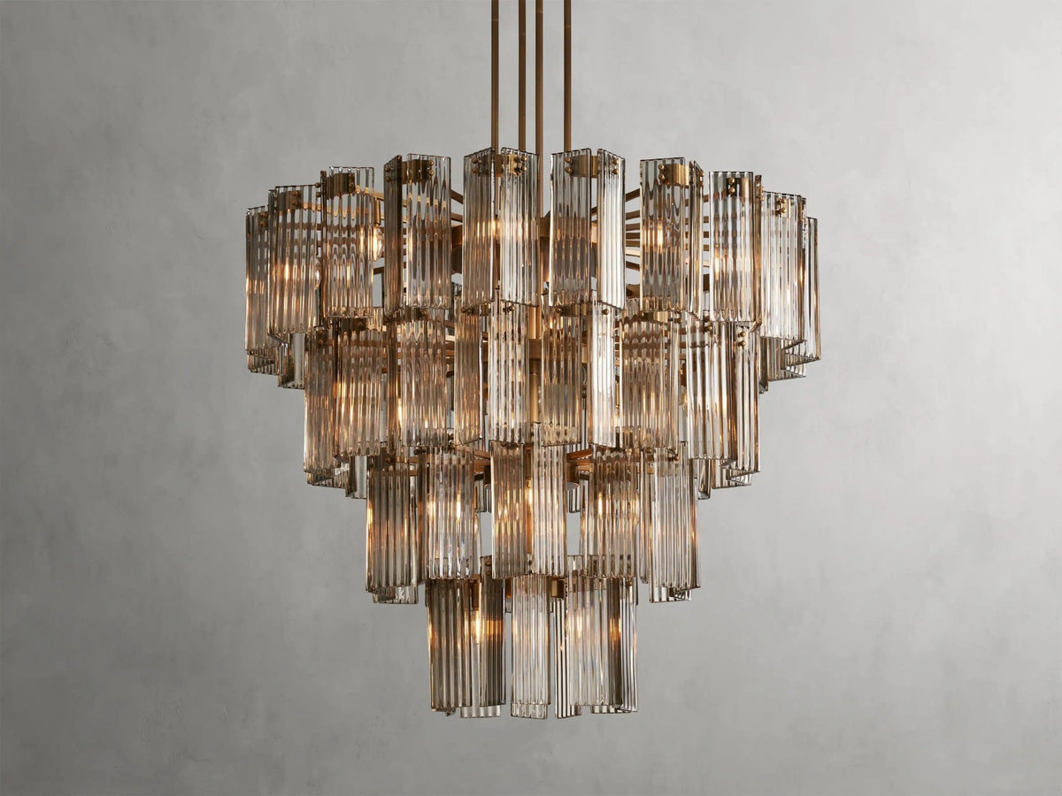 Delsie Round Chandelier 38''48''60'' - fovolighting