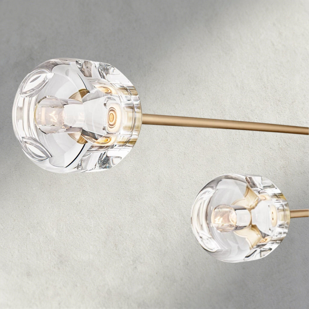 Demaret Mobile Linear Chandelier 54", 72" - fovolighting