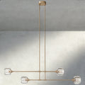 Demaret Mobile Linear Chandelier 54", 72" - fovolighting