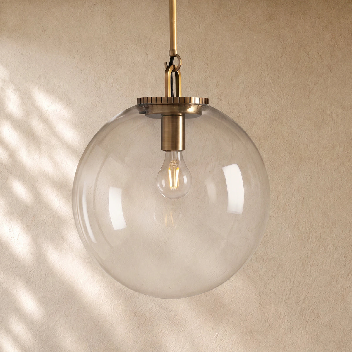 Wescoti Globe Pendant with Rod
