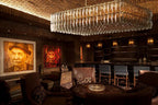 Dhiara Smoke Glass Rectangular Chandelier - fovolighting