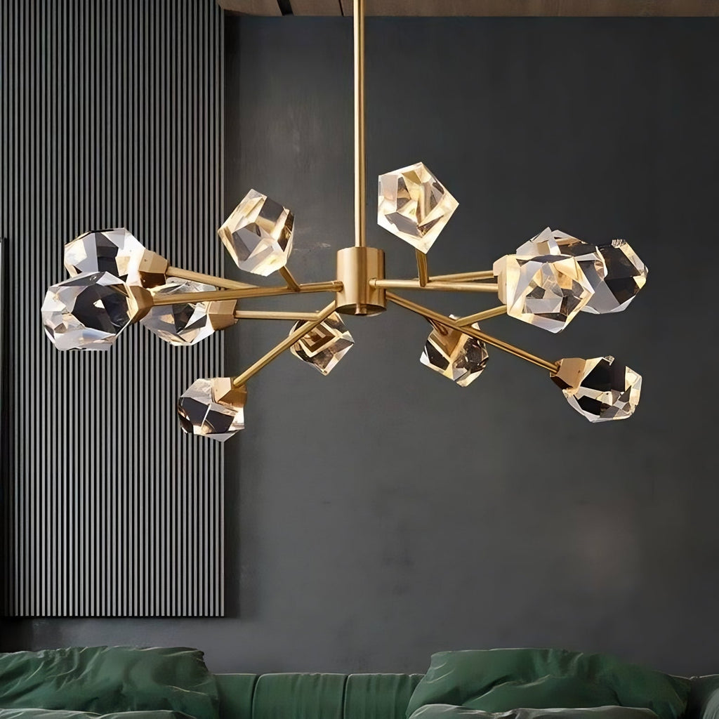 Diamante 12 - Light Crystal Chandelier - fovolighting