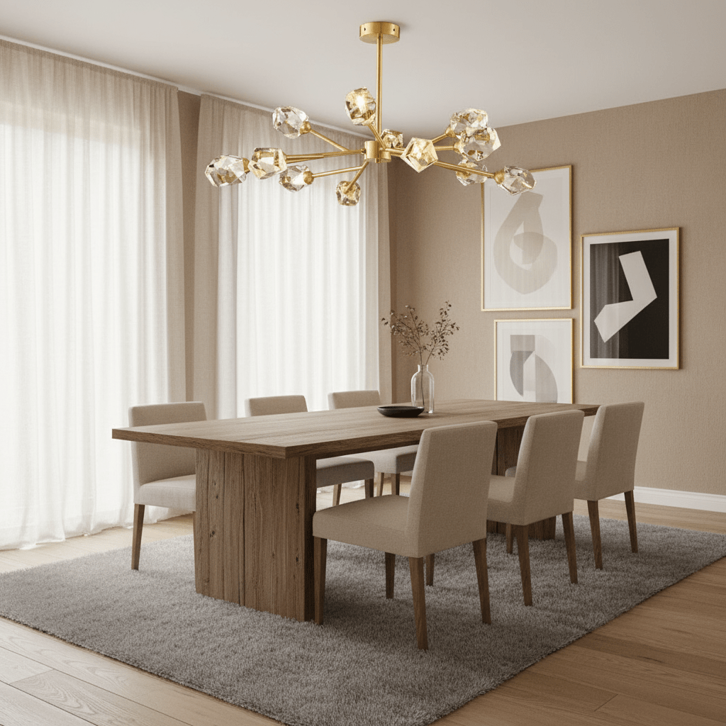 Diamante 12 - Light Crystal Chandelier - fovolighting