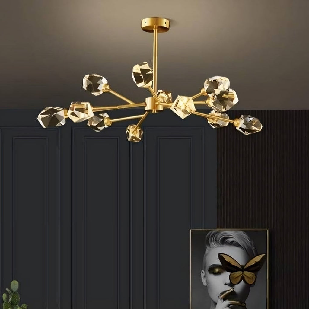 Diamante 12 - Light Crystal Chandelier - fovolighting