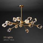 Diamante 15 - Pendant Modern Chandelier - fovolighting