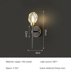 Diamante Crystal Wall Sconce - fovolighting