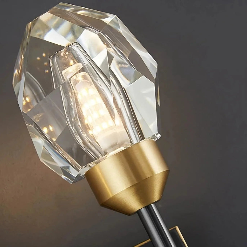 Diamante Crystal Wall Sconce - fovolighting