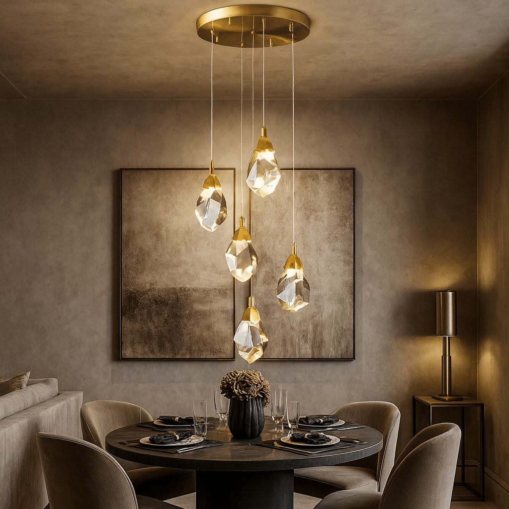 Diamante Modern Crystal Chandelier - fovolighting