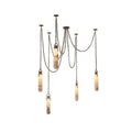 Dome Chain Alabaster Chandelier - fovolighting