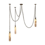 Dome Chain Alabaster Chandelier - fovolighting
