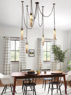 Dome Chain Alabaster Chandelier - fovolighting