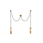 Dome Chain Alabaster Chandelier - fovolighting