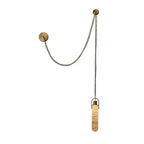 Dome Chain Alabaster Chandelier - fovolighting