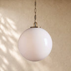 Wescoti Globe Pendant with Chain