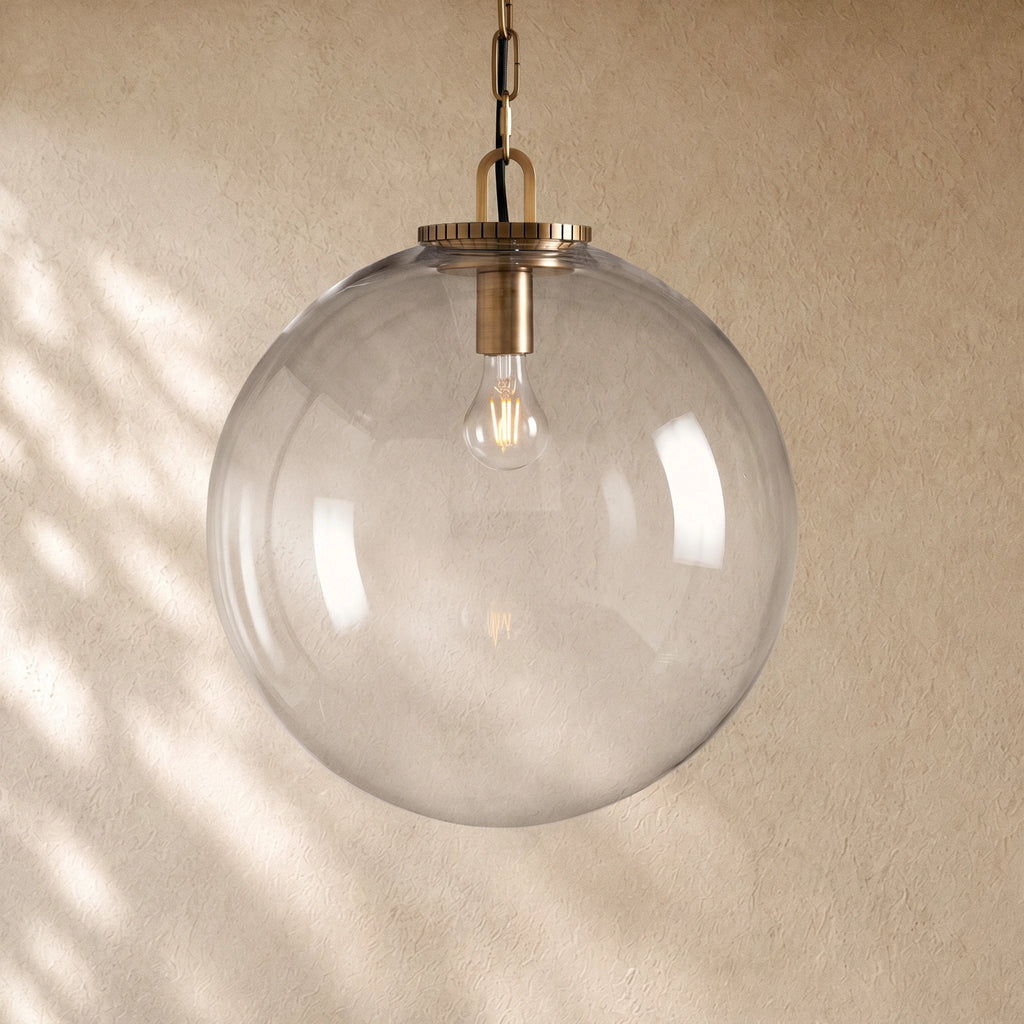 Wescoti Globe Pendant with Chain