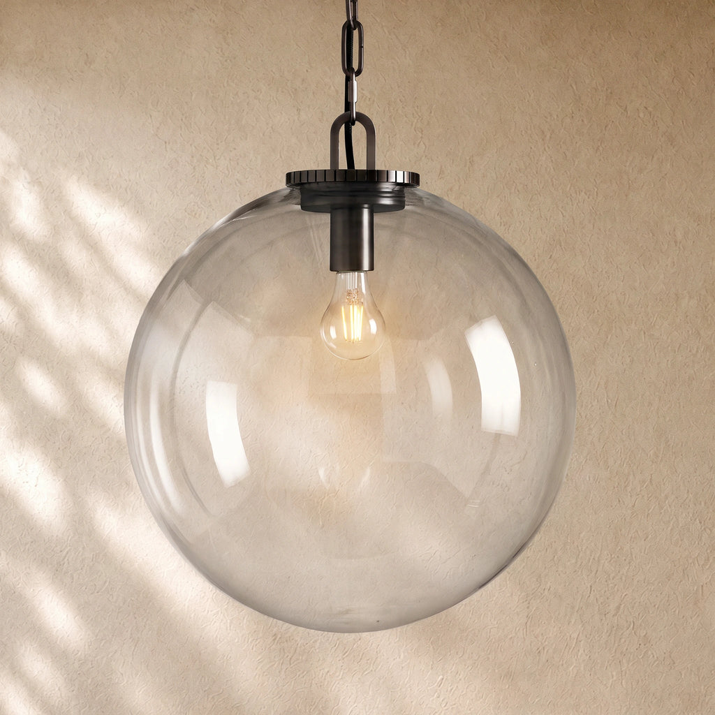 Wescoti Globe Pendant with Chain