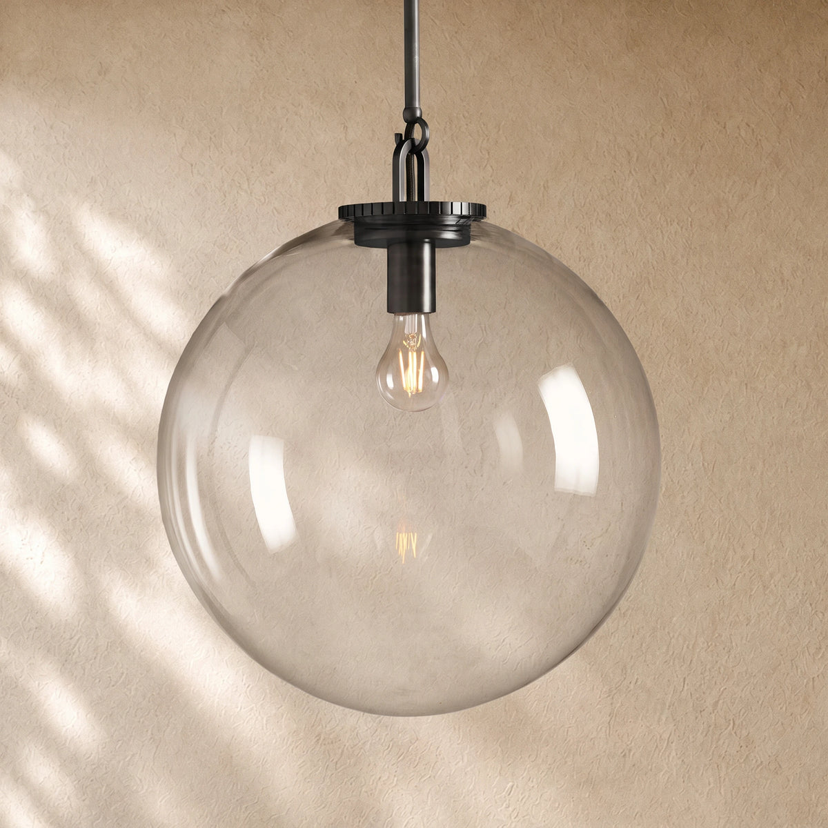 Wescoti Globe Pendant with Rod
