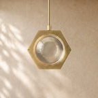 Ecletant Pendant - Lacquered Burnished Brass