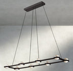 Ecletant Rectangular Chandelier 54", 72" - fovolighting