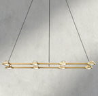 Ecletant Rectangular Chandelier 54", 72" - fovolighting