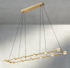 Ecletant Rectangular Chandelier 54", 72" - fovolighting