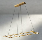 Ecletant Rectangular Chandelier 54", 72" - fovolighting